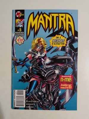 Mantra #5 Comic Book Eden Blake Malibu Ultraverse Comics 1995