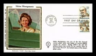 DR JIM STAMPS US COVER AIR MAIL FDC HELEN MONTGOMERY COLORANO SILK CACHET