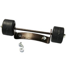 Patio Heater Wheel Kit for Smooth Mobility Compatible with All Heater Types