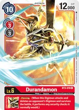 Durandamon BT3-016 R Release Special Booster Digimon TCG