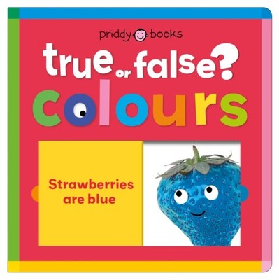 COLOURS TRUE OR FALSE by PRIDDY BOOKS Hardback Self Help Business