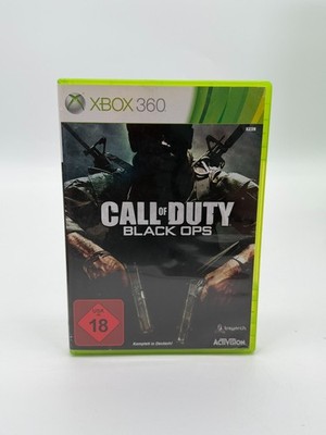 Call Of Duty Black Ops Microsoft XBox 360 guter Zustand CIB OVP
