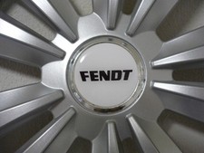 2x Fendt 56mm 3D Epoxy Logo Stickers für Radkappen Felgen Aufkleber Set