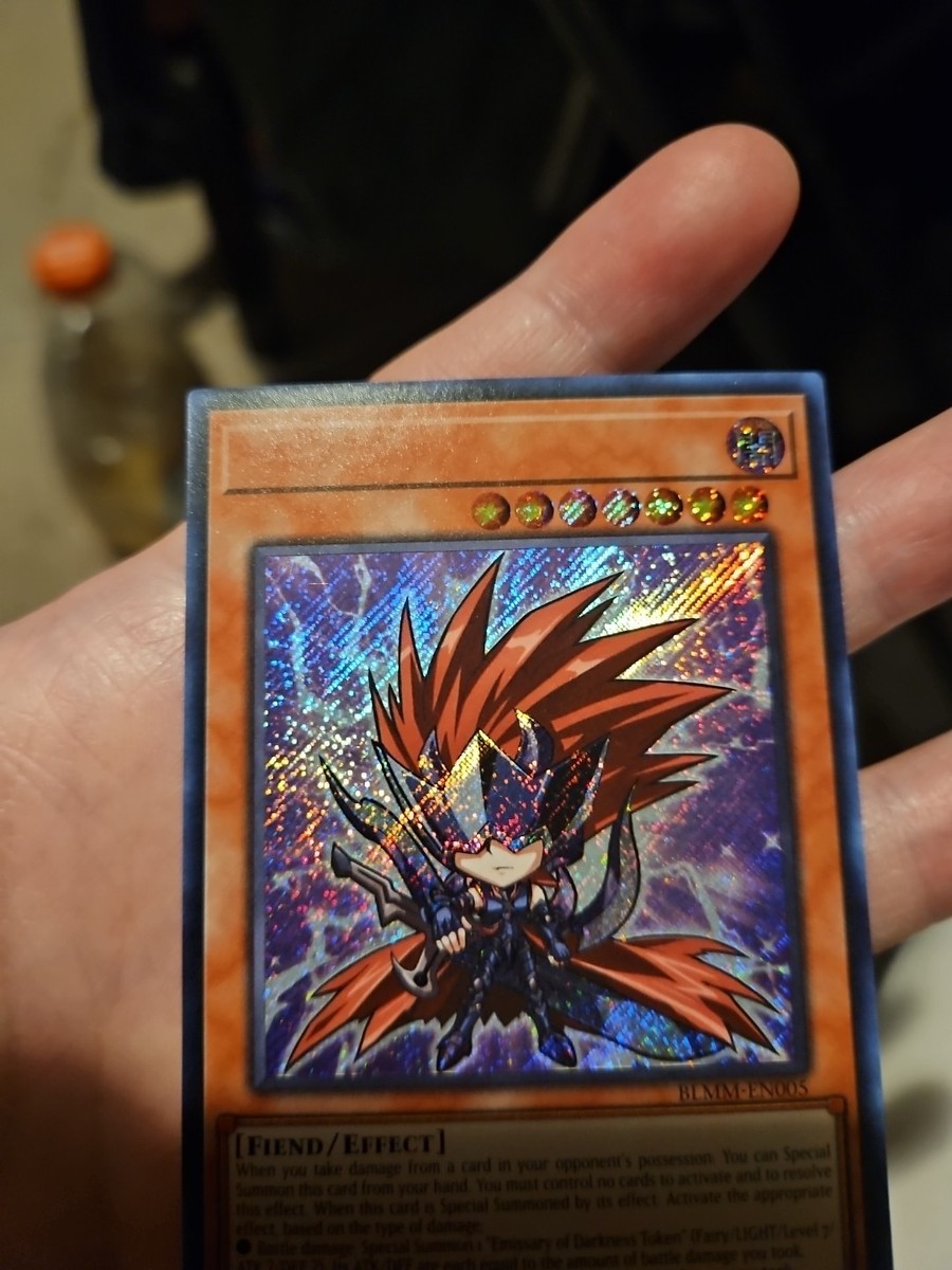 misprint no name Gorz the Emissary of Darkness BLMM-EN005 yugioh