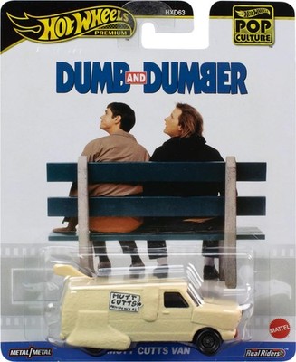 DUMM UND DUMMER Modell Auto MUTT CUTTS VAN 1:64 8cm Hot Wheels HVJ35