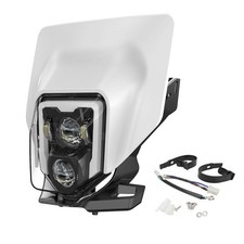 LED Scheinwerfer Maske für Husqvarna KTM FE TE 250 300 350 450 EXC F Supermoto 
