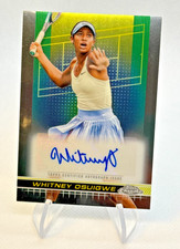 Whitney Osuigwe 2024 Topps Chrome Tennis Auto #TCA-WOE