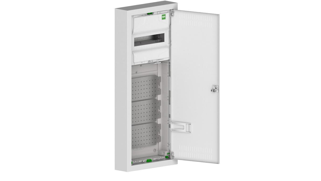 Twin RN module distributor 1x12 (N + PE) + 3X12 MSF 2015-10
