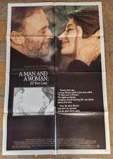 A MAN & A WOMAN 20 YEARS LATER ORIGINAL MOVIE POSTER 27X41
