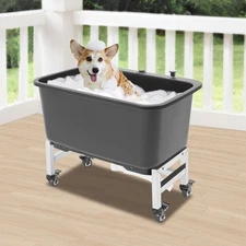 Portable Floor Mop Sink,Large Capacity Mop Bucket,Freestanding Utility Mop Sink
