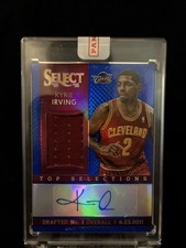 2013-14 Panini Select Top Selections Jersey Autograph Kyrie Irving /20