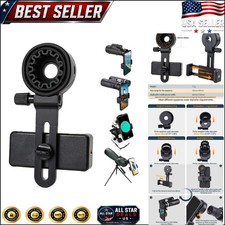 Lightweight Telescope Phone Adapter for Easy Photography  Fits 99 Smartphones