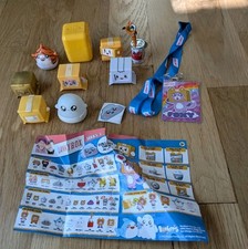 LANKYBOX Series 2  3 Micro Mystery Figures Squishies Lot Of 9 Tiger Sharky