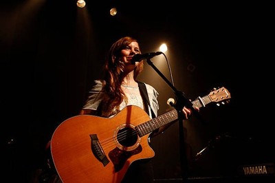 Marit Larsen performs on stage at the Gruenspan Hamburg 2012 Old Photo 26