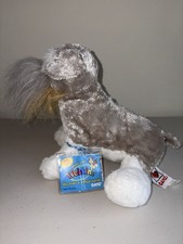 Ganz Webkinz New Schnauzer Puppy Dog Plush with Tags Sealed Code HM159 Soft