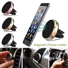 Car Magnetic Phone Holder Air Vent Mount Bracket Universal AirVent Fan Mobile X
