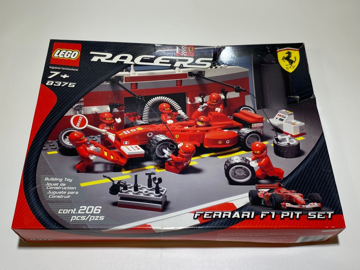 LEGO Racers: Ferrari F1 Pit Set (8375) for sale online | eBay