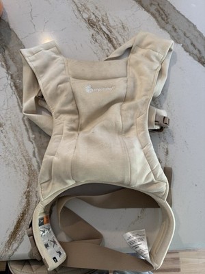 Ergobaby Embrace Cozy Soft Knit Newborn 7-25 Lbs Carrier Cream New In Box