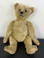 ANTIQUE VINTAGE STEIFF TEDDY BEAR 5 CLAW CENTER SEAM 15  1905-1915 EARLY MOHAIR