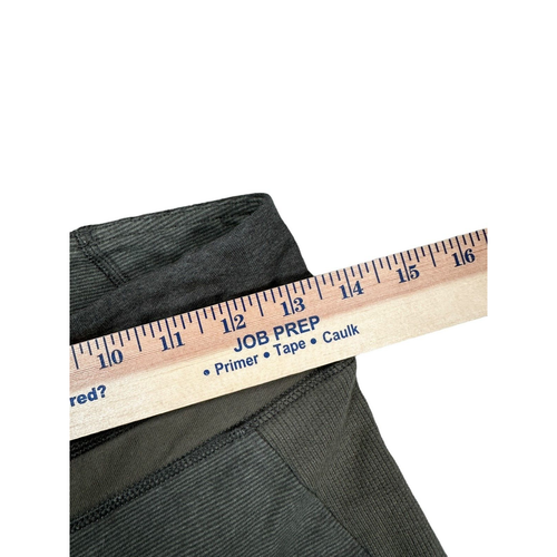 lululemon Refine Crop Leggings Wee Stripe Fatigue Olive Green Size 4 Yoga - Picture 4 of 7