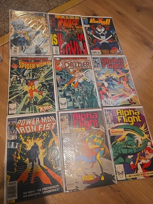 #ad Marvel Comics Lot 9 Books $75.00