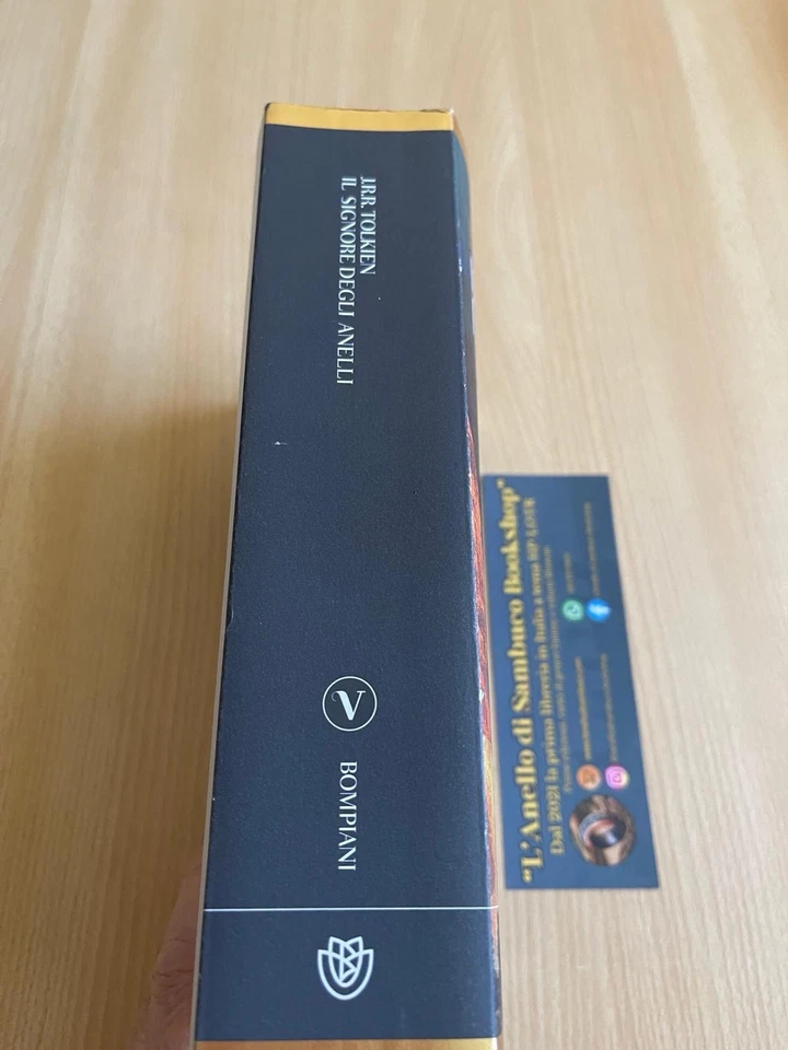 J.R.R Tolkien Il Signore degli Anelli Bompiani Vintage Traduzione Alliata 2014 - Immagine 3 di 4