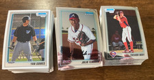 2010 Bowman Chrome Prospects Baseball Lot of 133 Different Cards