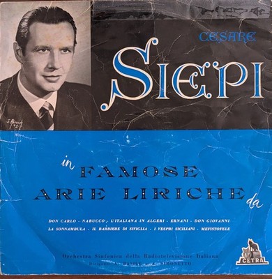 Cesare Siepi/ In Famous Arie Liriche Da Don Carlo, Nabucco, Don Giovanni