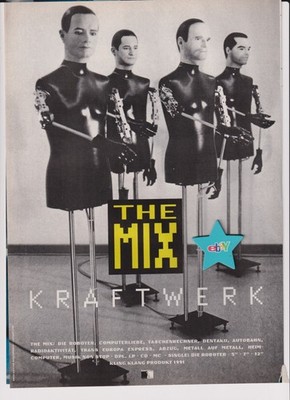 KRAFTWERK - The Mix - 1991 - Original Werbeanzeige / Werbung / Promotion