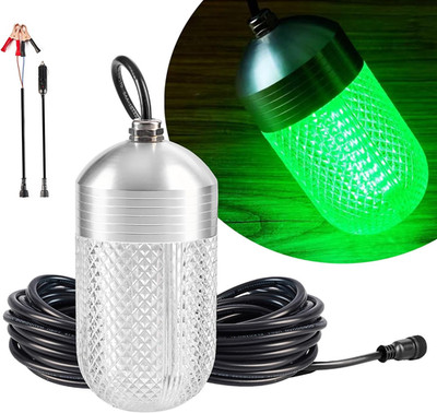 Submersible Underwater Fishing Light for Docks, Boats or Kayaks IP68 Rated | 70W