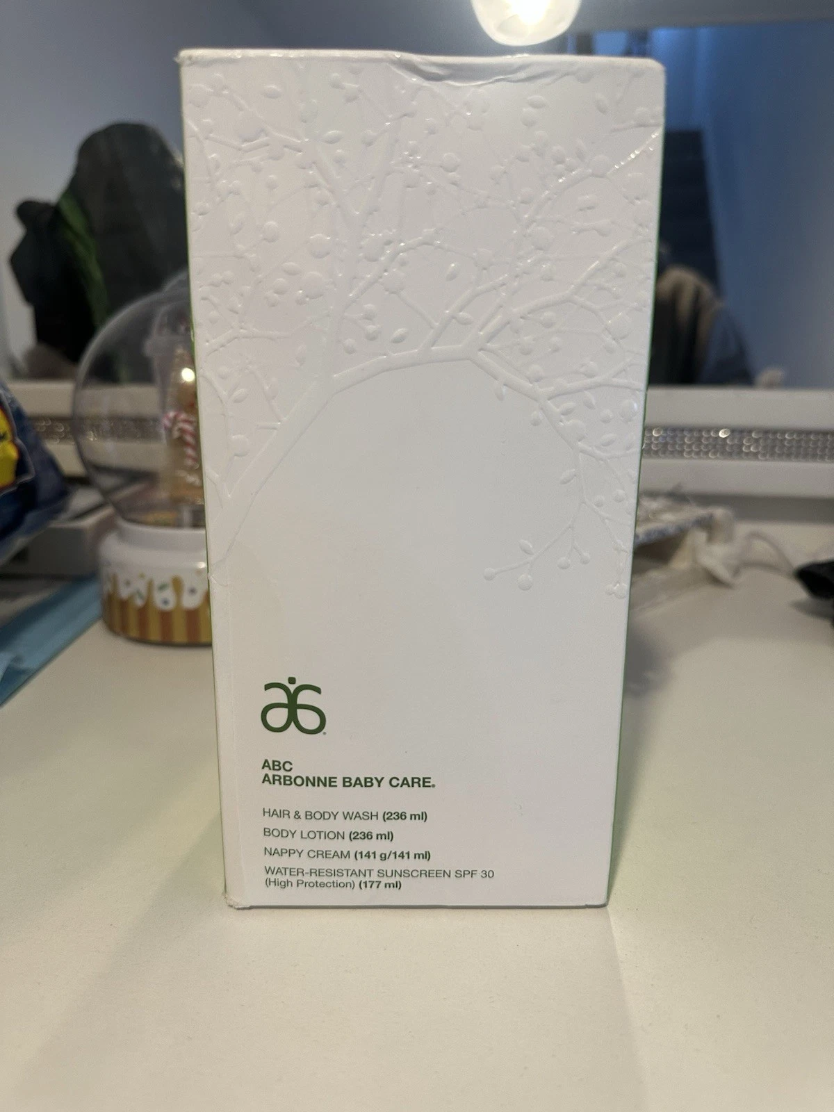 ABC Arbonne Baby Care Set - Body Lotion Hair & Body Wash Nappy Sunscreen NEW
Opens in a new window o