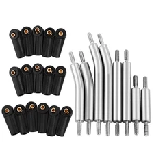 High Clearance 4 Links Set Stainless Steel Linkage kit for Base Camp Axial SC...