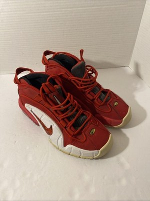 Men s Niki  Vtg. Air Max Penny 1 University Red Tennis Shoes Sz. 7.5