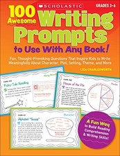 100 Awesome Writing Prompts To Use with Any Book: Fun, Thought-provoking - GOOD