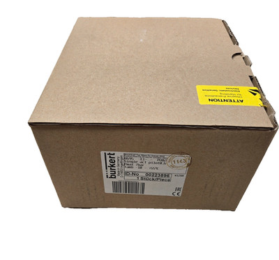 Burkert Control Head 8695 E1-PU02 Single Action Pilot 0223896 NEW