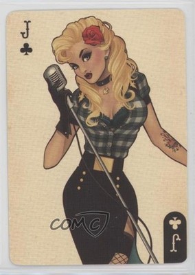 2015 Aquarius DC Bombshells Playing Cards Black Canary #JC e6j