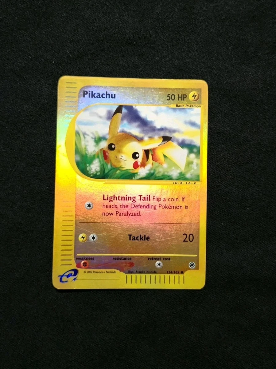 Pikachu Pokémon TCG Expedition Base Set Individual Collectible