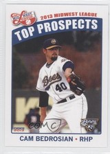 2013 Choice Midwest League Top Prospects Cam Bedrosian Cameron Bedrosian #05 3d5