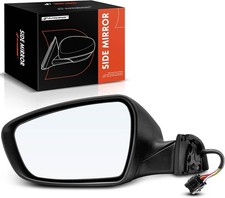 Driver Side Power Door Mirror - Compatible with Kia Forte 2014 2015 2016 -