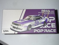Pop Race 1:64 Nissan C210 Kaido Racer Bosozoku Style Chrome Purple PR64-107