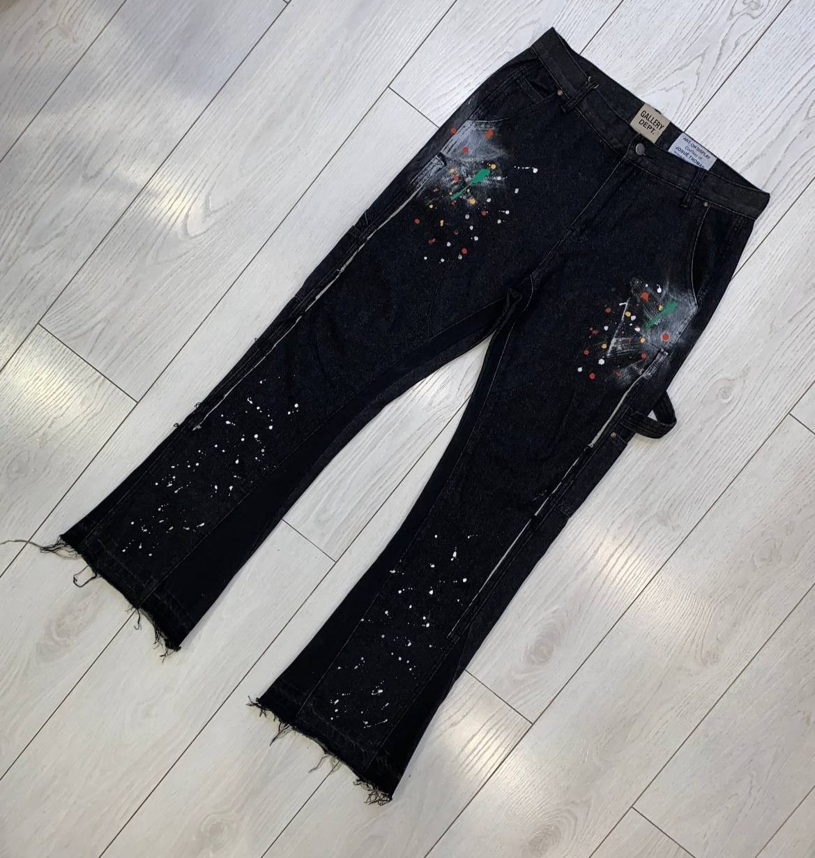 Gallery Dept LA JOSUÉ THOMAS Flared  Denim Women's Jeans Size Large Made In USA