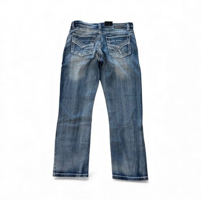 Method Men's Jeans Relaxed Straight Fit - Stretch Size 34 X 30