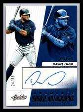 2019 Panini Chronicles Absolute Rookie Autographs Gold #ARA-DL Dawel Lugo #/99