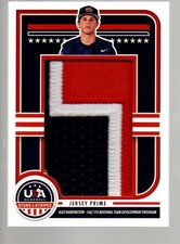2025 USA Stars & Stripes Jumbo Material Jersey Prime #JMJ-AH Alex Harrington /33