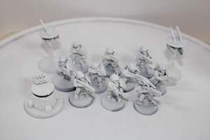 Warhammer 40000 40K T'au Tau Breachers x10 good cond 72826
