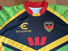 Rare VANUATU Rugby League Jersey Shirt Westpac Sponsor Made by Enigma L/XL New