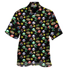 Super Mario Bros 2 Nes Game Unisex Hawaiian Shirt