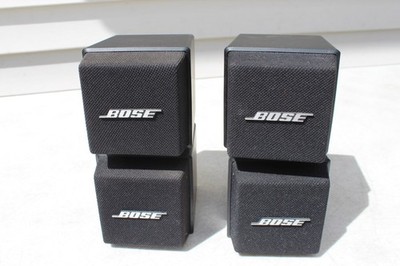 PAIR Bose Acoustimass AM-5 Cube Speakers Direct Reflecting Surround Sound Tested