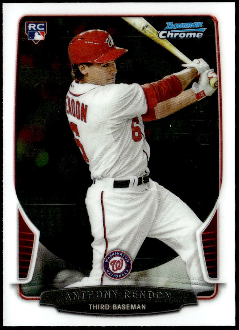 2013 Bowman Chrome #97 Anthony Rendon Rookie E1