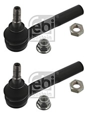 Front Tie Rod End FEBI x2 pcs Fits OPEL VAUXHALL Astra Classic G H V I 1603214